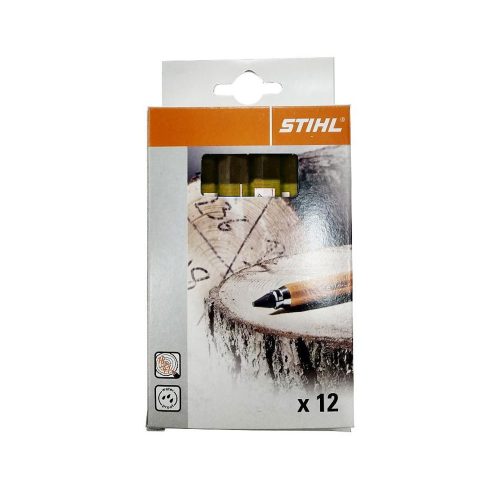 Stihl jelölokréta sárga (12db)