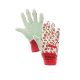 KIXX FRESH FRUIT textil pontozott munkavédelmi kesztyű piros 8 (12pár/cs)