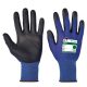 Cerva SMEW munkavédelmi kesztyű nylon kék/fekete 6