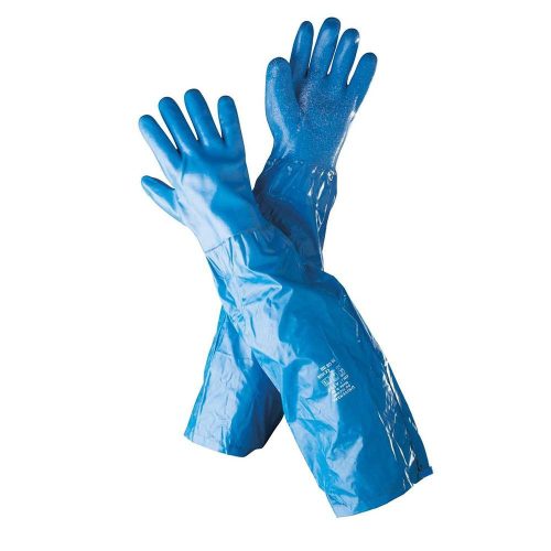 Dipped Gloves UNIVERSAL munkavédelmi kesztyű karvédővel 65cm kék 10