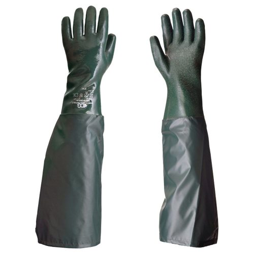 Dipped Gloves UNIVERSAL AS munkavédelmi kesztyu karvédovel 65cm zöld 10