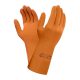 Ansell 87-955 Extra ORANGE latex munkavédelmi kesztyu 10