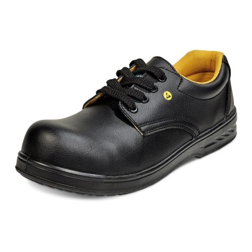 Cerva RAVEN munkavédelmi cipő fekete ESD O1 SRC 35