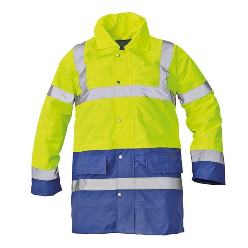 Cerva SEFTON láthatósági munkavédelmi kabát sárga/royal XS