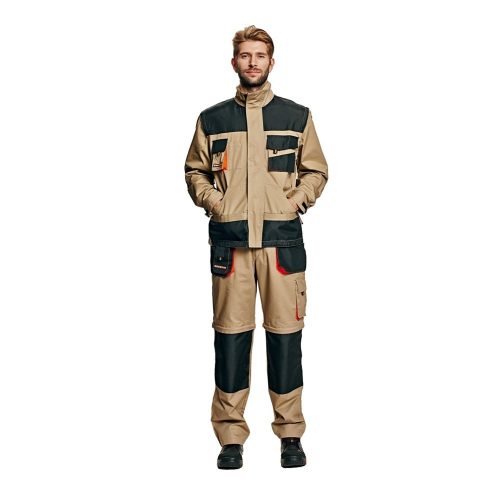 Australian Line EMERTON SUMMER munkavédelmi kabát 2in1 bézs 46