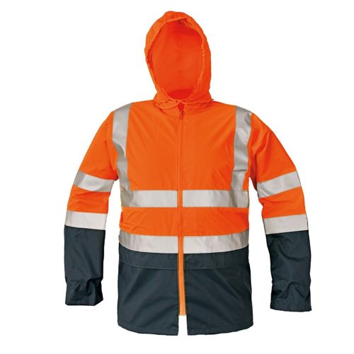 Cerva EPPING láthatósági kabát narancssárga/sötétkék XL