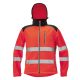 Cerva KNOXFIELD láthatósági softshell munkavédelmi kabát piros S