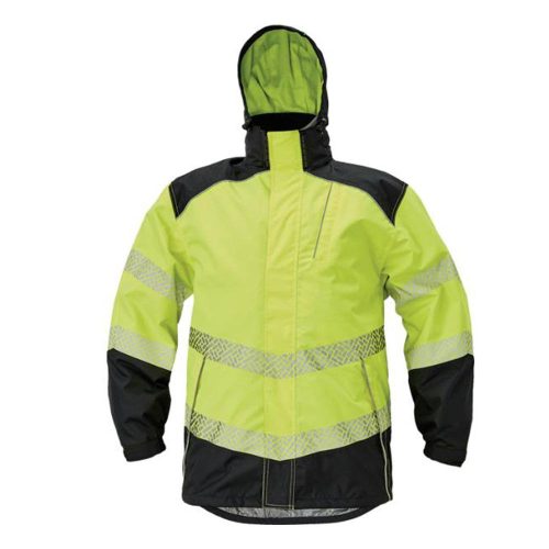 Cerva KNOXFIELD PROFI láthatósági munkavédelmi kabát sárga 3XL