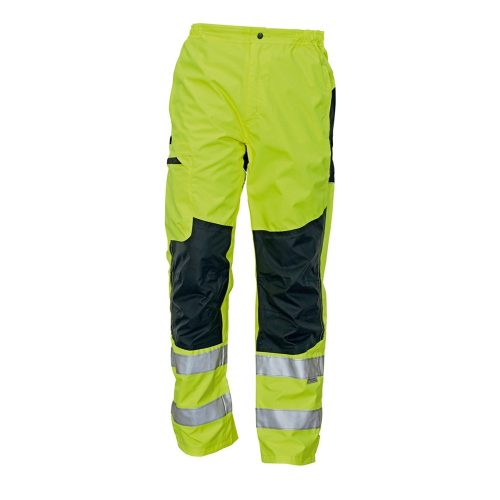 Cerva TICINO láthatósági munkavédelmi nadrág sárga/fekete 3XL