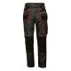 Fridrich & Fridrich CARL munkavédelmi nadrág fekete/piros 48