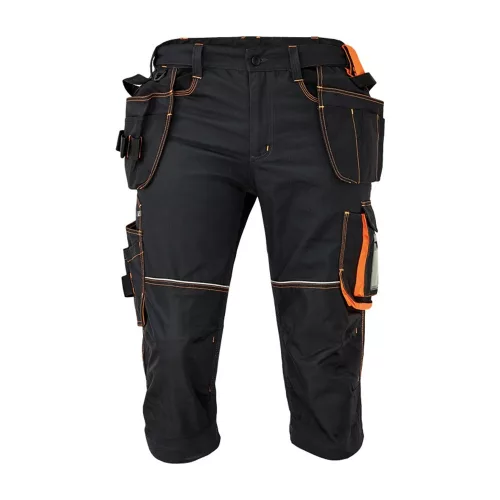 Cerva KNOXFIELD 320 3/4 munkavédelmi nadrág szürke/narancssárga 54