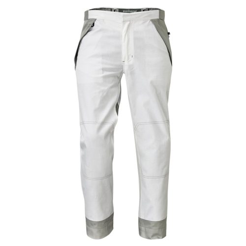 Cerva MONTROSE munkavédelmi nadrág fehér/szürke 56