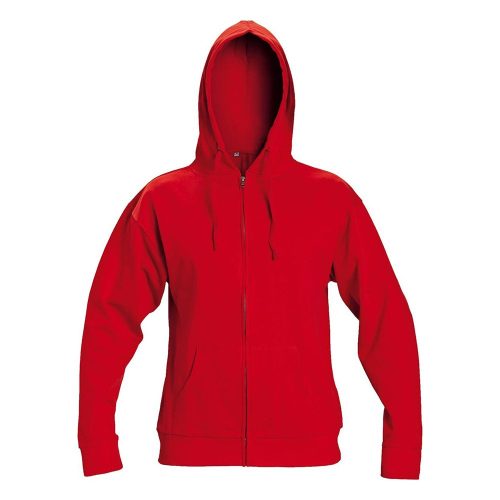 Cerva NAGAR kapucnis pulóver piros XL