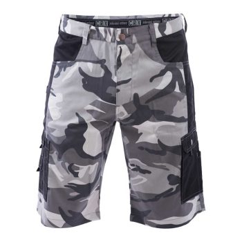   CRV CRAMBE munkavédelmi rövidnadrág szürke terepszínű XL