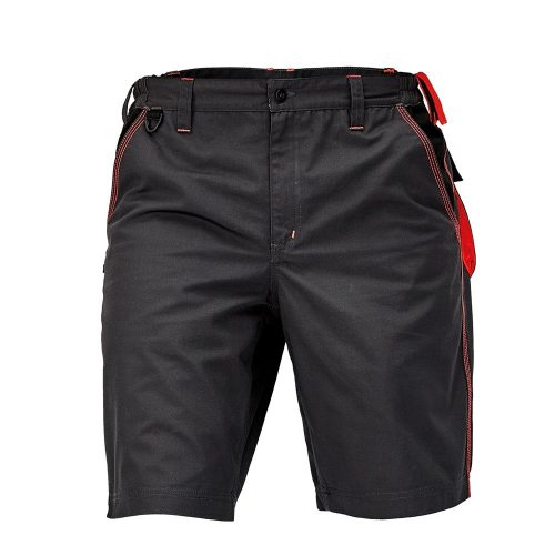 Cerva KNOXFIELD munkavédelmi rövidnadrág szürke/piros 48