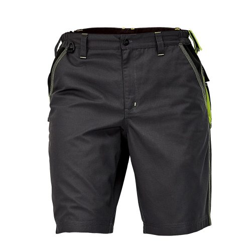 Cerva KNOXFIELD munkavédelmi rövidnadrág szürke/sárga 50