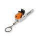 STIHL láncfűrész formájú kulcstartó 10x3,5x3cm
