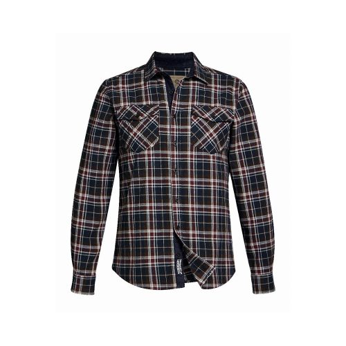 STIHL flanel ing, kockás, kék-piros - XXL