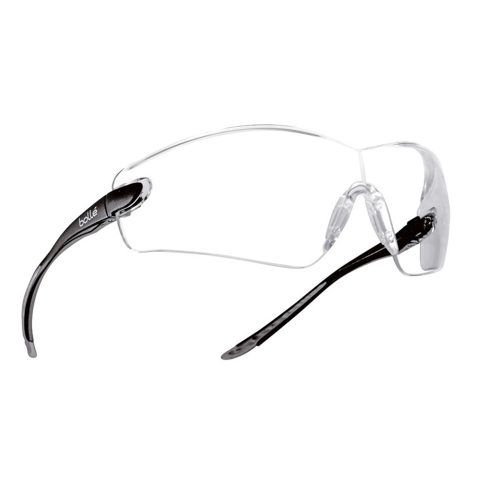 Bollé Safety COBRA munkavédelmi szemüveg szivacsbetéttel, pánttal víztiszta