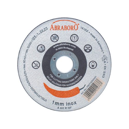 Abraboro Chili fémvágó korong inox 115x1x22