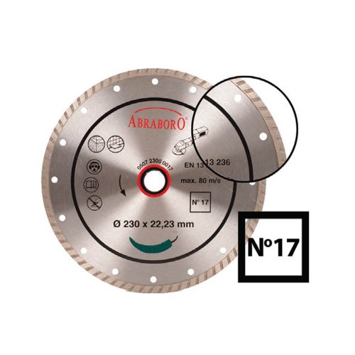 Abraboro Chili No.17 gyémánttárcsa turbo 125x22,23