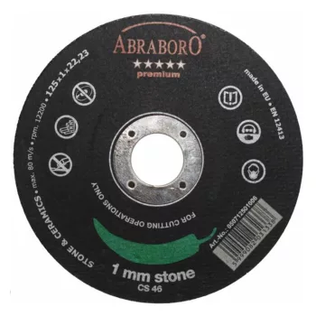 ABRABORO Chili premium kővágó korong 125 x 1.0 x 22