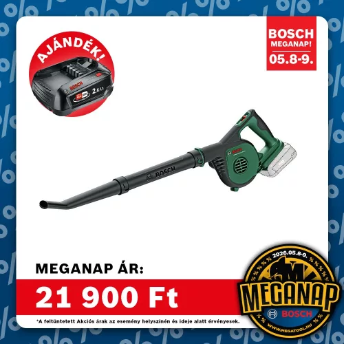 Bosch Akkus lombfúvó UniversalLeafBlower 18V-130 alapgép