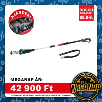  Bosch akkus teleszkópos magassági ágvágó UniversalChainPole 18 18V alapgép