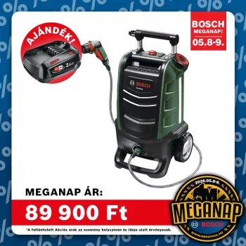 Bosch akkus kültéri mosó Fontus II 18V 1x2,5Ah