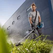 Bosch GRT 18V-33 Fűkasza (akku és töltő nélkül; vállpánttal; orsóval és damillal; növényvédő keng