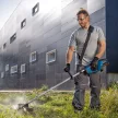 Bosch GRT 18V-33 Fűkasza (akku és töltő nélkül; vállpánttal; orsóval és damillal; növényvédő keng