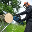 Bosch GKE 18V-40 akkus láncfűrész 18V, 1x 5,5 Ah, 40 cm (Extra 5Ah akku ajándékba)