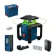 Bosch GRL18V-3-31G akkus forgólézer alapgép, 18V, szerszámkofferben