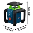 Bosch GRL18V-3-31G akkus forgólézer alapgép, 18V, szerszámkofferben