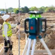 Bosch GRL18V-3-31G akkus forgólézer alapgép, 18V, szerszámkofferben