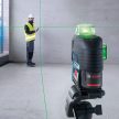 Bosch akkus zöld vonallézer GLL 3-80 alapgép