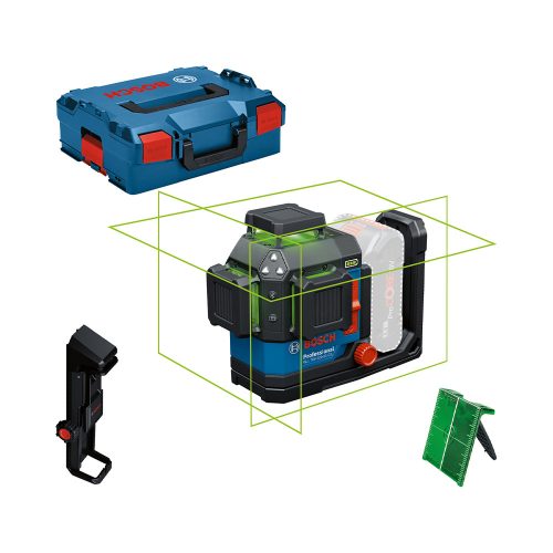 Bosch GLL 18V-120-33 CG vonallézer (zöld) alapgép L-Boxx-ban