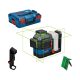 Bosch GLL 18V-120-33 CG vonallézer (zöld) alapgép L-Boxx-ban