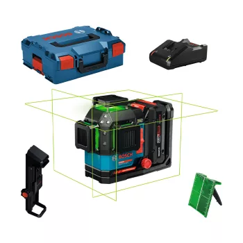   Bosch Expert vonallézer EXLL18V-120-33CG (18 V akkuval, töltővel) L-Boxx-ban