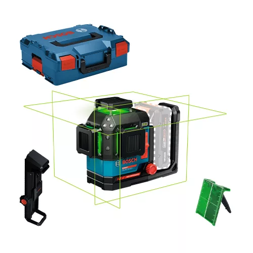 Bosch Expert vonallézer EXLL18V-120-33CG (akku és töltő nélkül) L-Boxx-ban (Regisztrációval akár extra értékes ajándék is elérhető!)