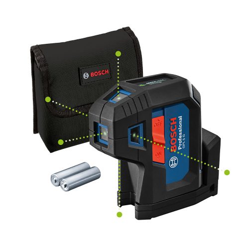 Bosch építési lézer GPL 5 G, zöld