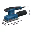 Bosch GSS 20-18 A Elektromos rezgőcsiszoló 200W - 90*180mm