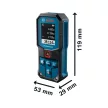 Bosch lézeres távolságmérő GLM 40-31 (Piros)