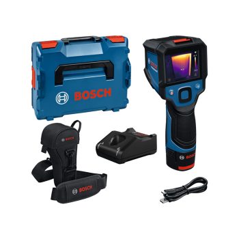 Bosch hőkamera GTC 12V-450-13, 2 Ah akku, L-Box