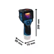 Bosch hőkamera GTC 12V-450-13 alapgép, elemmel