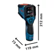 Bosch GIS12V-700-14 infravörös hőmérsékletmérő (-30°C - 700°C) IP54