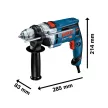 Bosch ütvefúró GSB 16 RE 750W