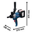 Bosch GRW 18V-120 Akkus Keverőgép (akku és töltő nélkül; 1 toldó elem 13cm; 2 villáskulcs)