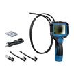Bosch GIC 12V 4-23 C endoszkóp kamera 8,3 mm x 1,5 m 4 x elem + elemadapter Kartondobozban