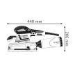 Bosch rezgőcsiszoló GSS 280 AVE 350W